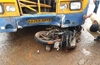 Biker killed in KSRTC Bus-bike collision at Hosangadi